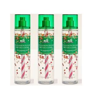 Bath & Body Works Milk Bar Cinnamon Sugar Pretzel Fine Fragrance Body Mist 8 Oz